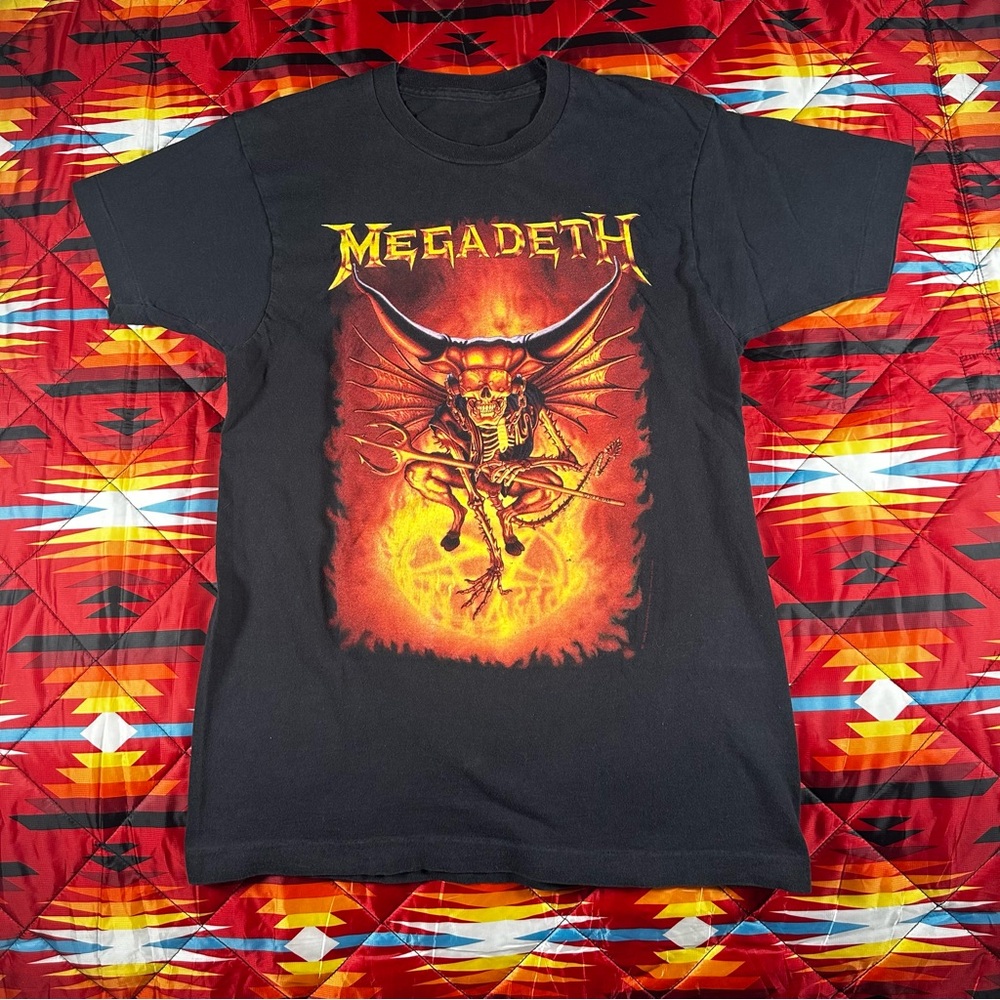 Vintage Megadeth 1992 Tour Shirt Large Countdown To Extinction License to Giant